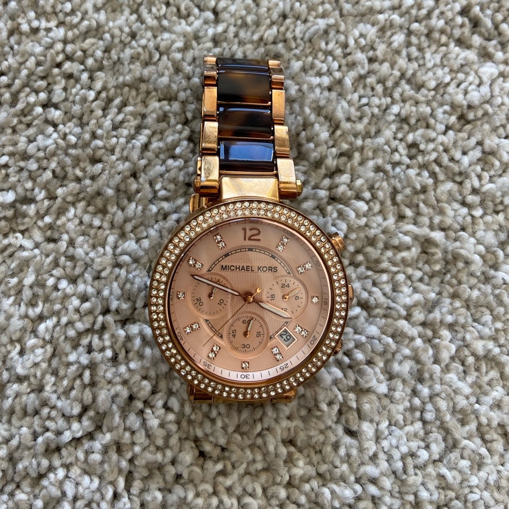 Michael Kors Rose Gold Watch